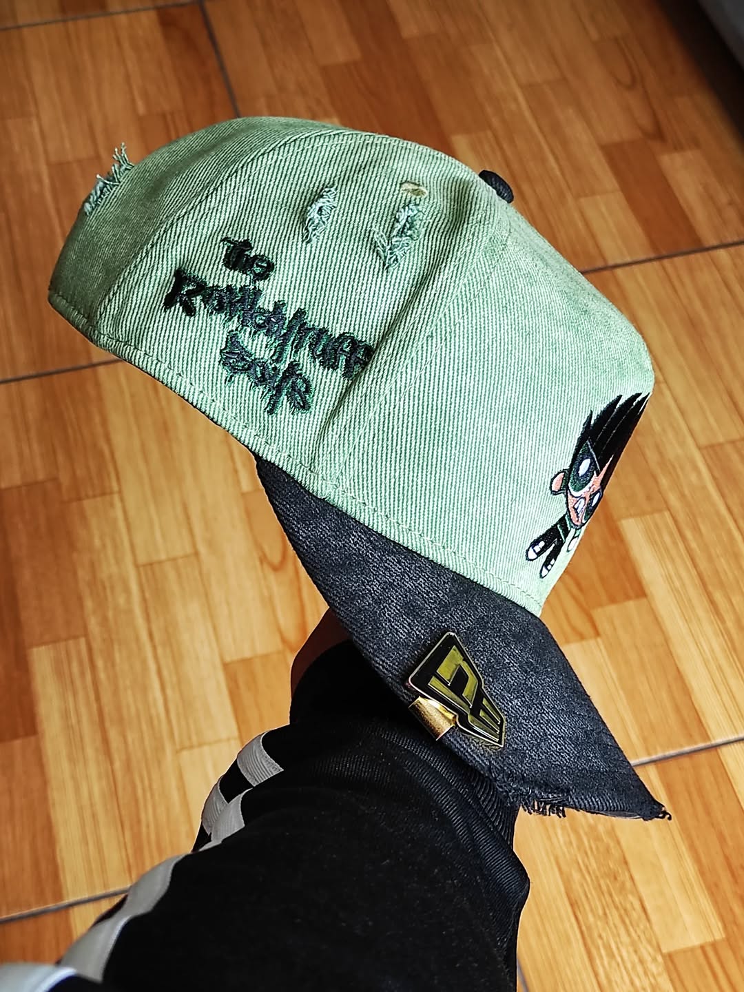 9FIFTY A-Frame Las Chicas Superpoderosas verde con Visera Negra