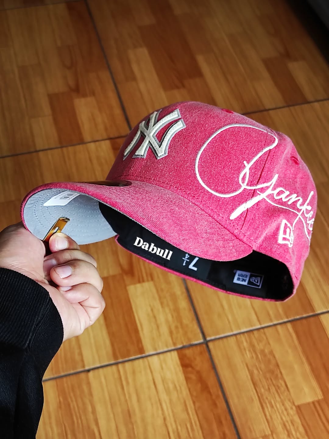 New Era New York Yankees mlb script coral 59fifty