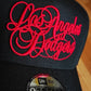 New Era Los Angeles Dodgers rose script 9Forty A Frame Snapback