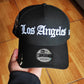 New Era Los Angeles Dodgers skull ☠️ Black  Edition 9Forty A Frame Snapback