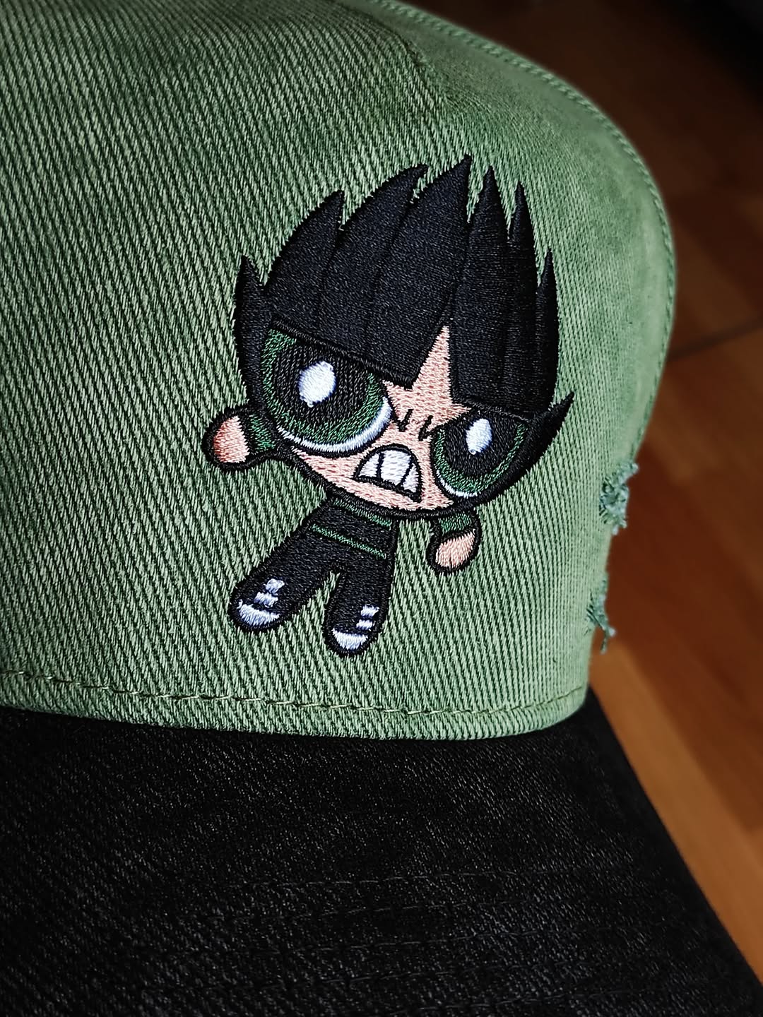 9FIFTY A-Frame Las Chicas Superpoderosas verde con Visera Negra