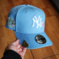 New Era New York Yankees heart sky/pink 9fifty snapback