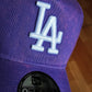 New era Los Angeles Dodgers purple 👖 9FORTY A-FRAME Snapback