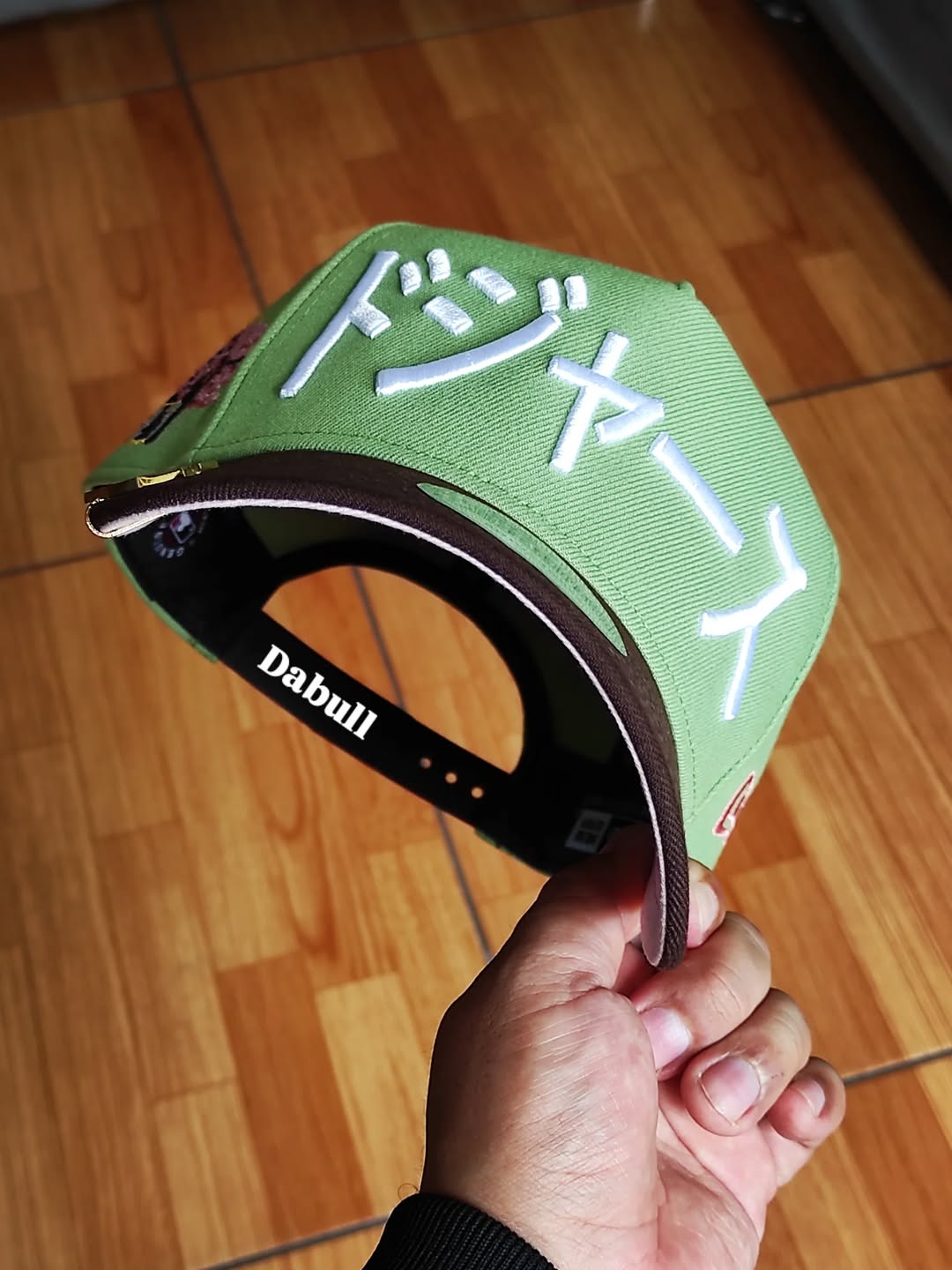 New Era Los Angeles Dodgers Tokyo series matcha green 9forty A-FRAME hat