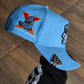 New Era Anaheim Ducks 10th Anniversary Sky Blue Prime Edition 9Forty A Frame Snapback Hat