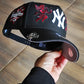New Era New York Yankees world series Ángel 🏹 black red 9forty a frame