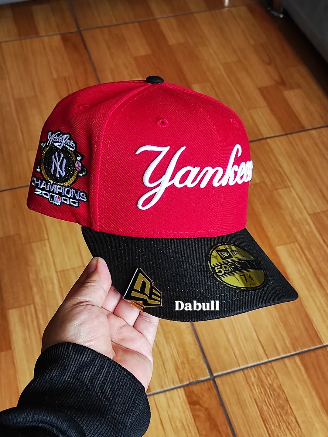 New era New York Yankees Champions 2000 red BLACK  59FIFTY FITTED