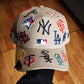 New Era MLB 'All Over' 9FORTY A-Frame Snapback