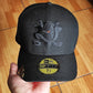 New Era Anaheim Ducks 30th Anniversary Blackout Orange Laser Prime Edition 59Fifty Fitted Hat