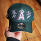 NewEra Anaheim ANGELS cupid 🏹 dark Green 9FORTY A-FRAME SNAPBACK