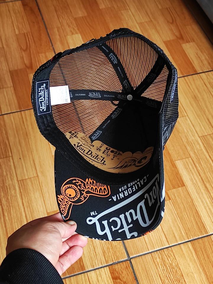Gorra Von dutch trucker multilogo black edition