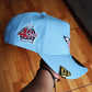 New Era Anaheim Angels Cooperstown Sky Blue 40th Anniversary  9Forty A-Frame Snapback