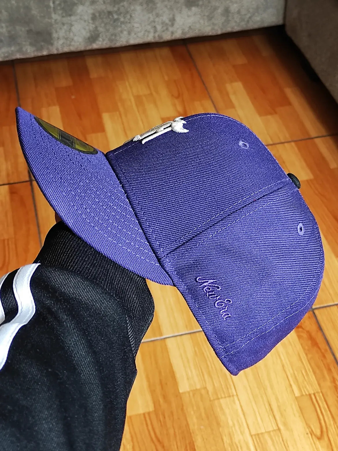 New Era Colorado Rockies Fear of God Purple Essentials Classic Edition 59Fifty Fitted Hat