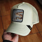 Gorra trucker beige serpiente Menace Deadly Companion Core Canvas The Farm de Goorin Bros