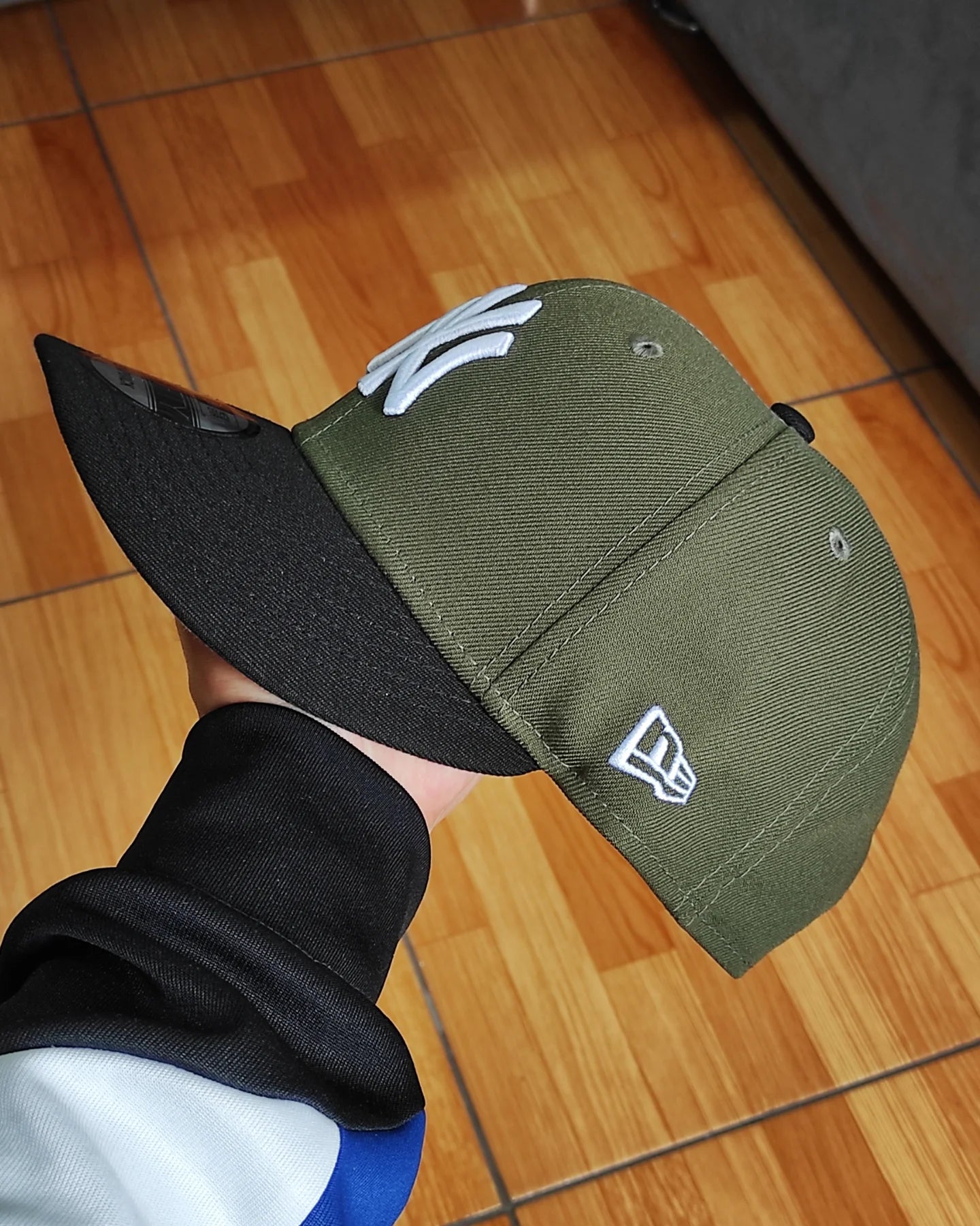 New Era New York Yankees Subway Series two Tone olive black 9 FIFTY Snapback