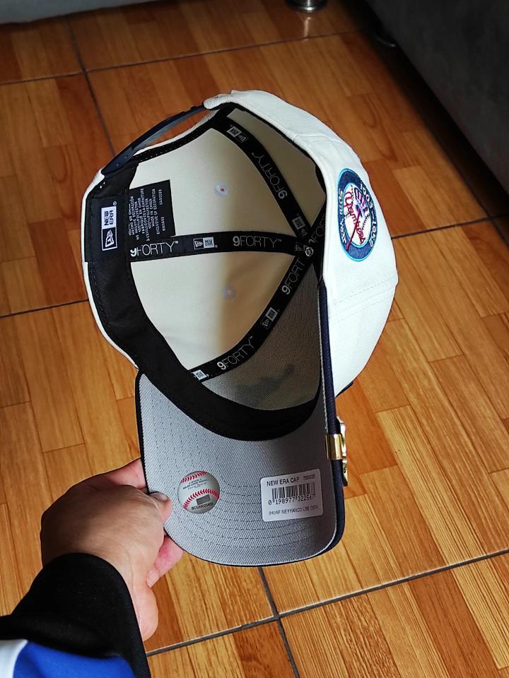 New Era New York Yankees 50th ANNIVERSARY chrome navy 9FORTY A-Frame Frame Snapback