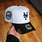 New Era New York Mets blanco negro LIBERTY 🗽 9forty a-frame