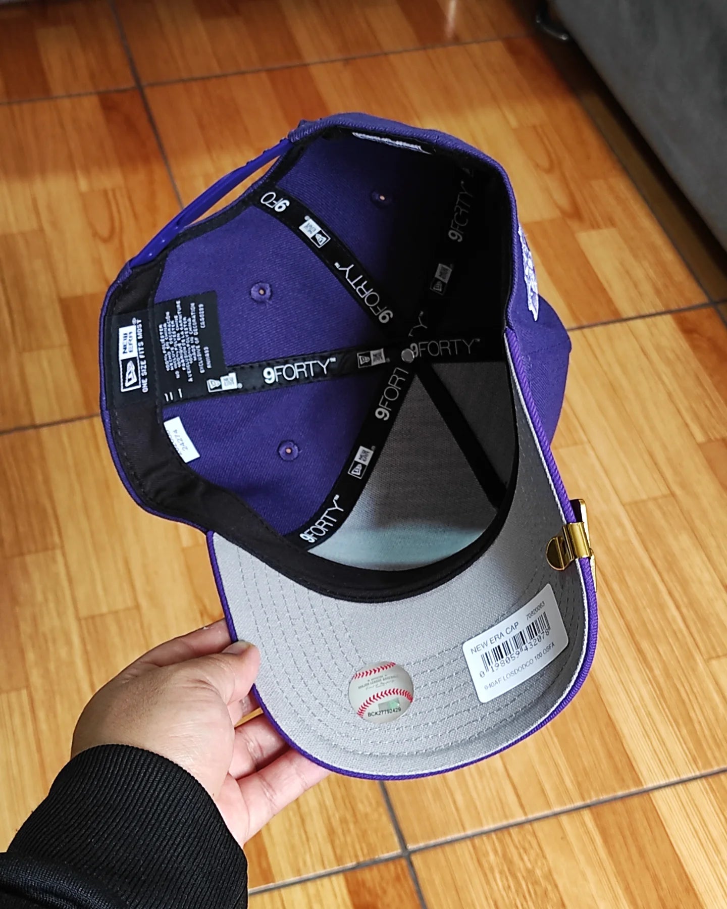 New Era New York Yankees world series 1999 Morado 2 tonos  9FORTY A-FRAME