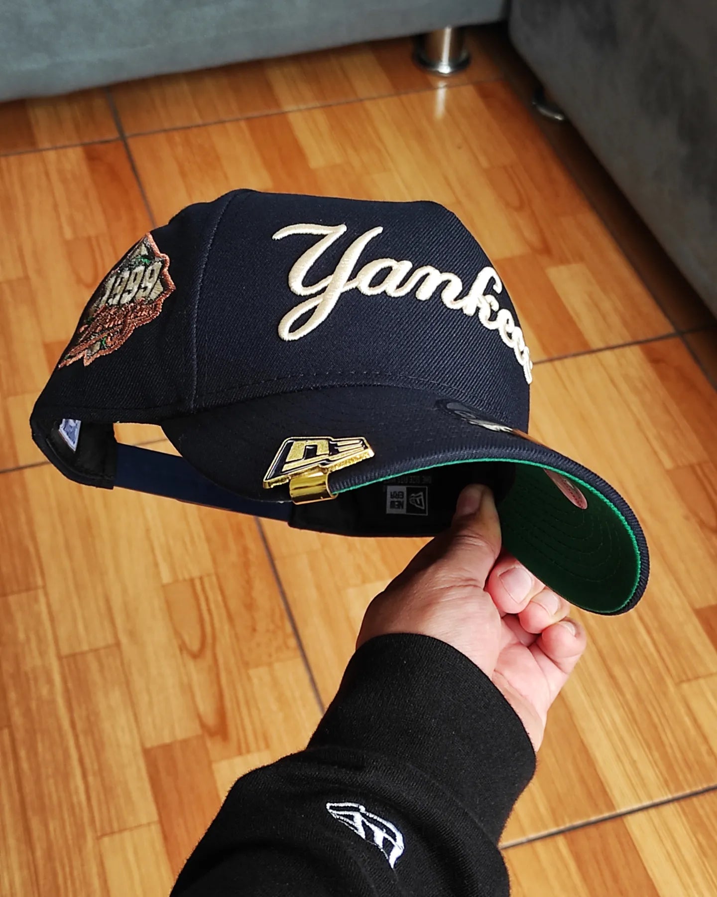 New Era New York yankees script World Series 1999 9 Forty A-FRAME
