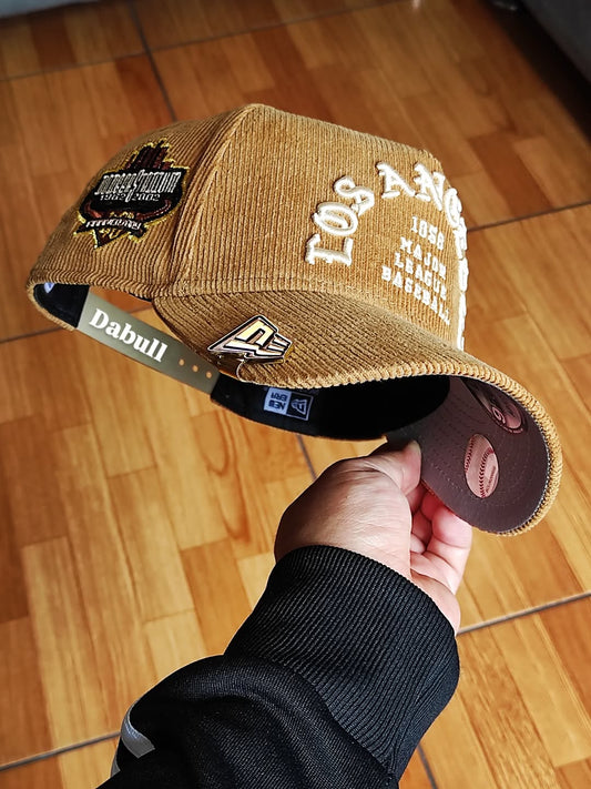LOS ANGELES DODGERS 40TH ANIVERSARIO CORDUROY NEW ERA 9FORTY A-FRAME