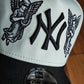 New Era New York Yankees Subway Series Angel Chrome Two Tone Edition 9Fifty A Frame Snapback Hat