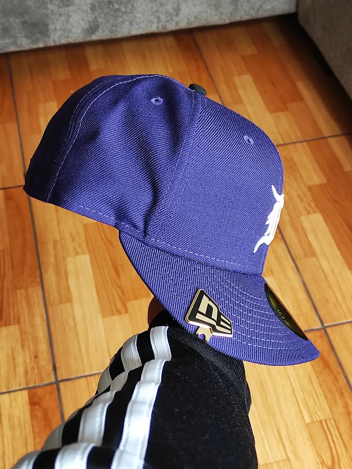 New Era Colorado Rockies Fear of God Purple Essentials Classic Edition 59Fifty Fitted Hat