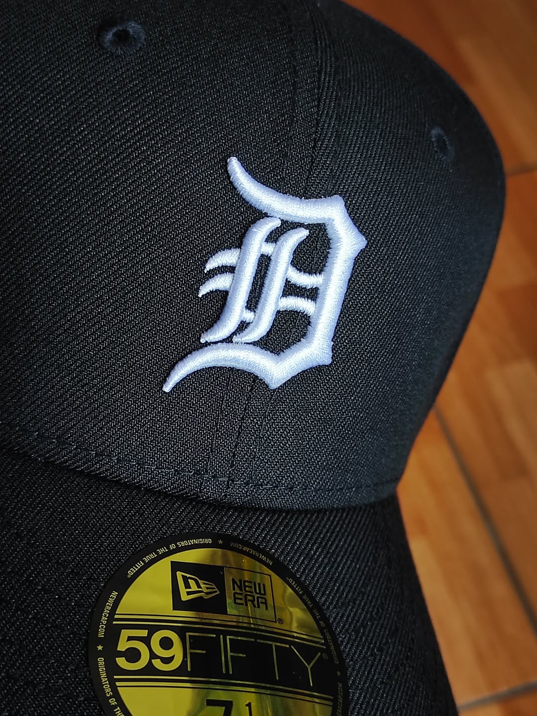 New Era Detroit tigers clásica negra 59Fifty Fitted Hat