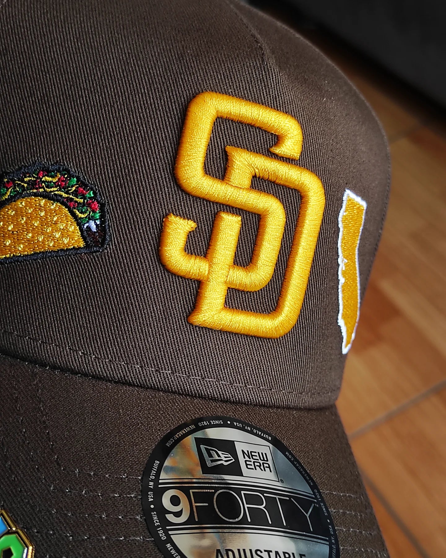 New Era San Diego Padres city transt 🐻🌮 Brown  9 forty A-FRAME