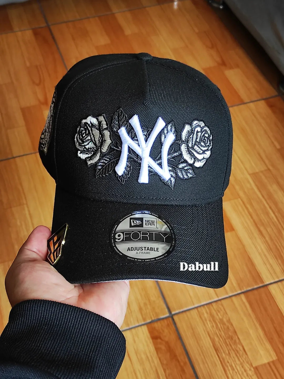 New Era New York Yankees black Subway series Edition 9Forty A Frame Snapback Hat