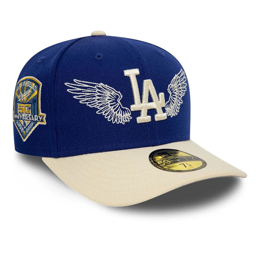 Gorra LA Dodgers MLB Team Wings 59FIFTY Fitted Azul Marino