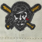 Off White Pittsburgh Pirates Black Visor Gray Bottom Three Rivers Stadium Side Patch New Era 59Fifty Fitted