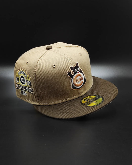 New Era ra chicago cubs all star game 1990 copper coffee edition 59fifty fitted hat