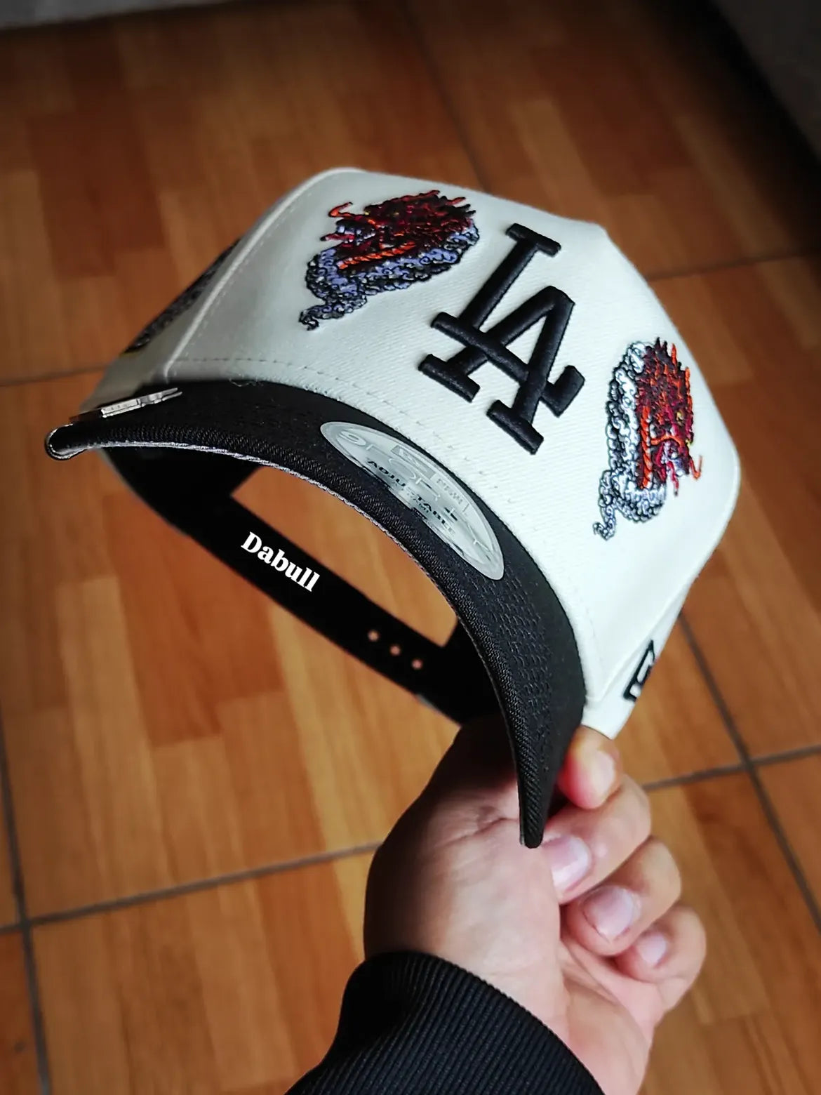 New Era Los Angeles Dodgers World Series 2025 Dragon Chrome Two Tone Edition 9Forty A Frame Snapback Hat
