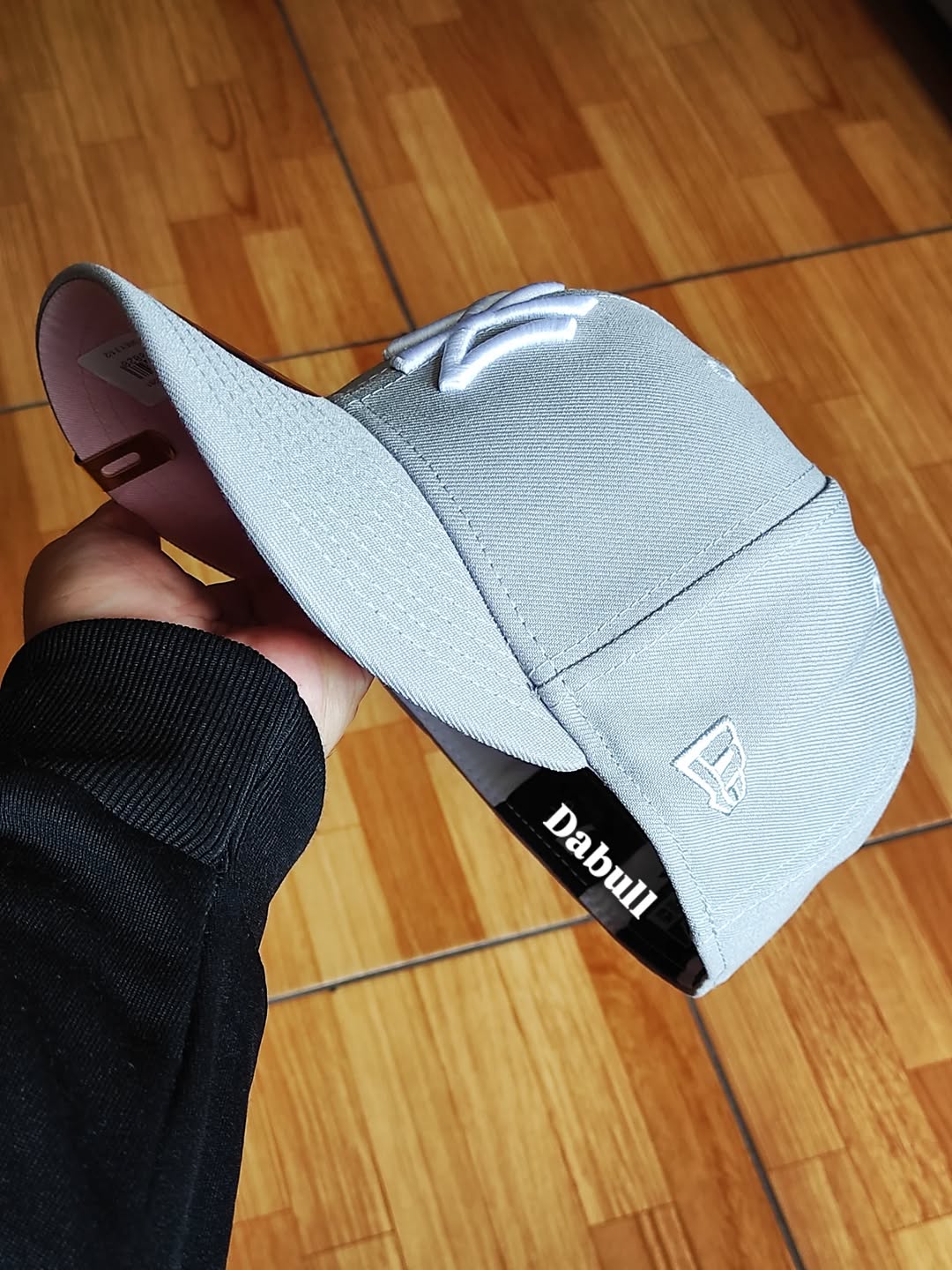 New era New York Yankees World Series gray/ pink 59FIFTY