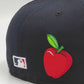 New Era New york yankees liberty navy edition 59fifty fitted cap apple