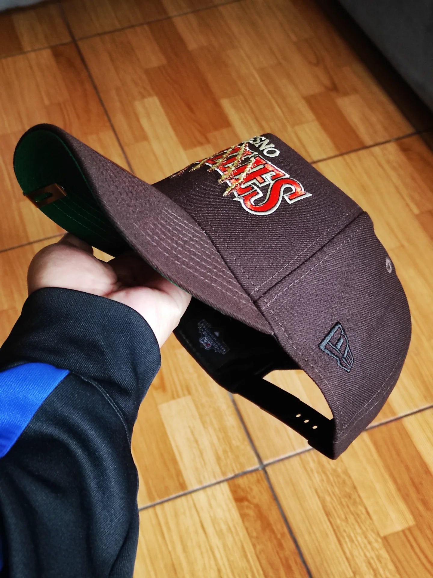 New Era Fresno Grizzlies Burnt Wood 9Forty A Frame Snapback
