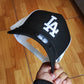 New Era Los Angeles Dodgers black white Trucker a-frame
