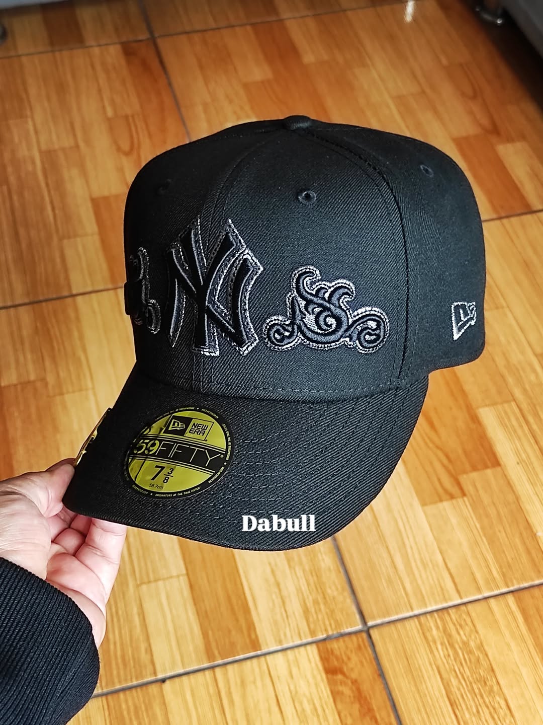 NEW ERA NEW YORK YANKEES WORLD SERIES 1999 METALIC BLACK 59FIFTY