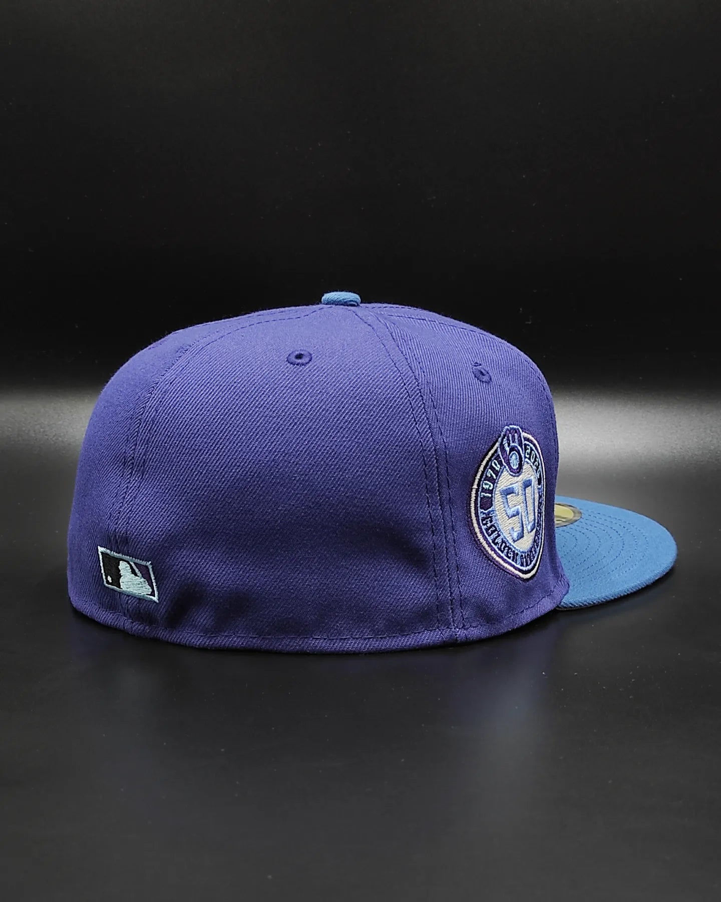 New Era 59fifty Milwaukee Brewers 50th anniversary - purple indigo