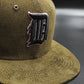 New Era 59fifty martini corduroy detroit tigers 2000 inaugural patch hat - olive