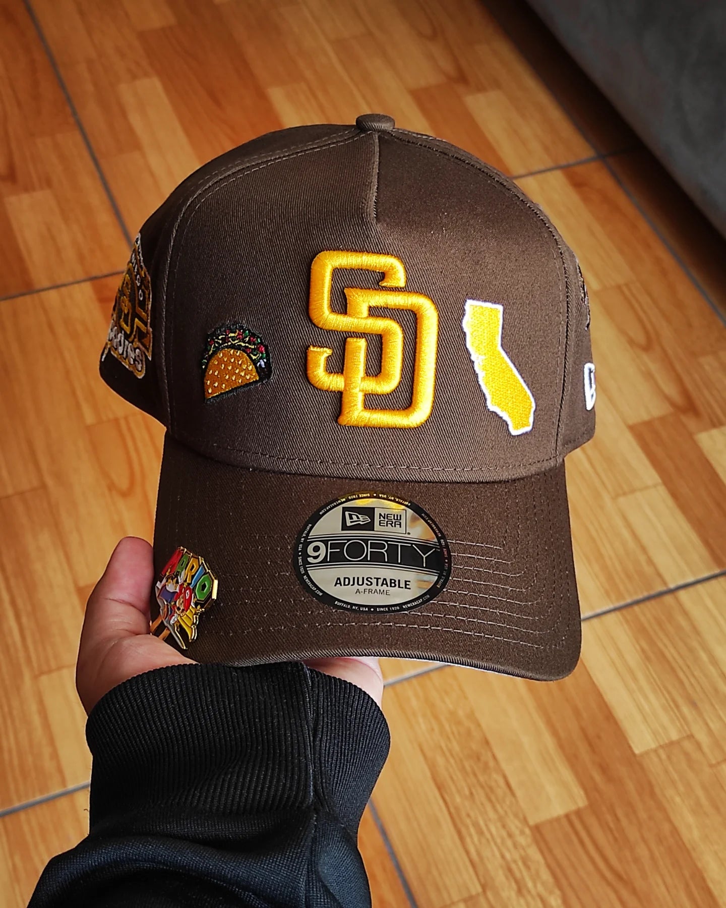 New Era San Diego Padres city transt 🐻🌮 Brown  9 forty A-FRAME
