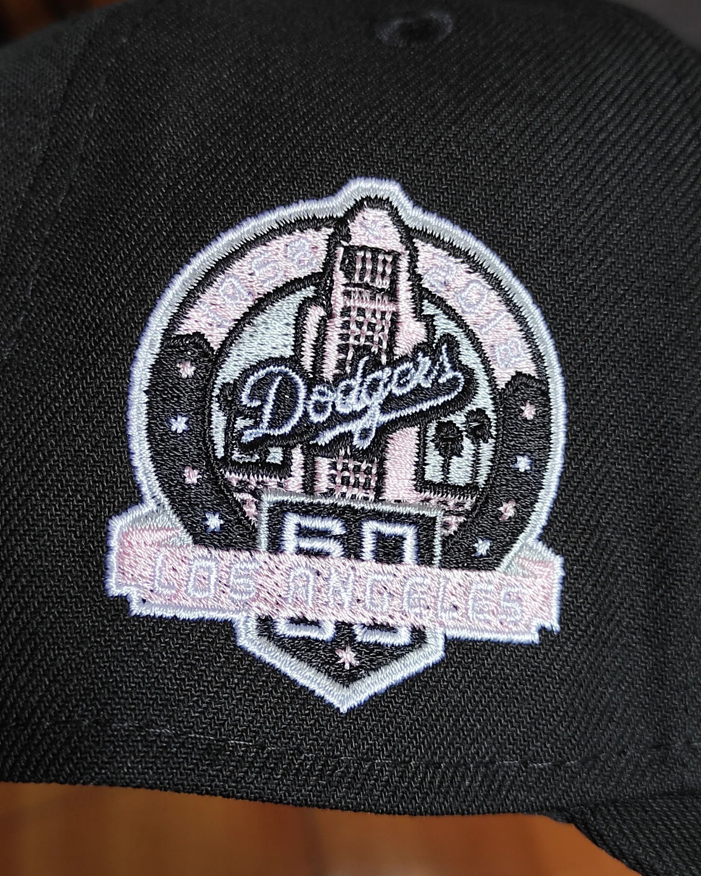 New Era Los Angeles Dodgers Black/pink  60th Anniversary 9Forty A-Frame Snapback