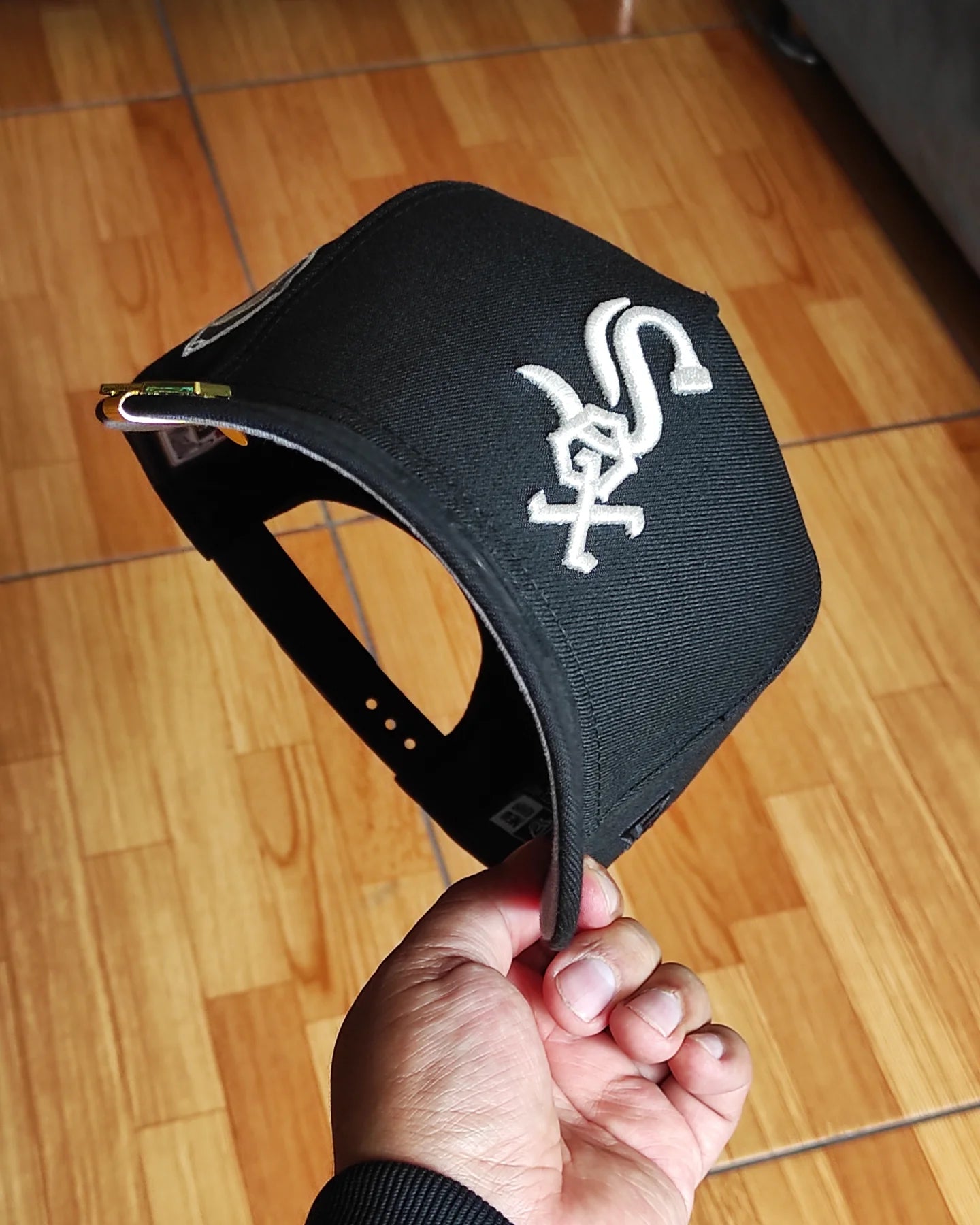 New Era Chicago White Sox  Black  Edition A Frame 9Fifty Snapback