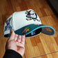 New Era Anaheim Ducks 10th aniversario Chrome aqua 🌊 two Tone 9 FORTY A-FRAME