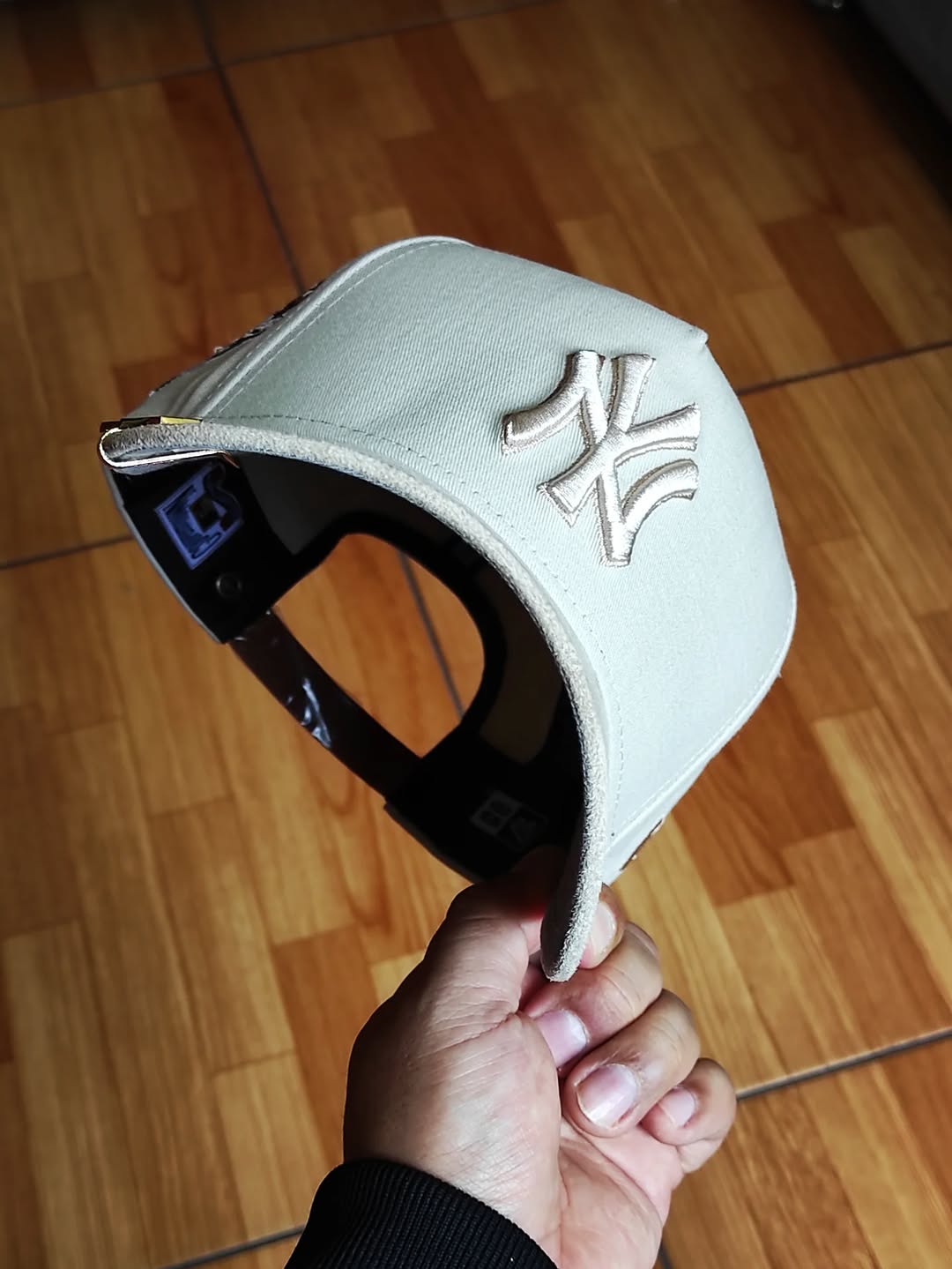 New York Yankees 'Cream ' 9FORTY A-Frame Strapback New era