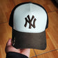 New Era New York Yankees trucker a frame Snapback víscera cord.