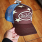 Brown Dutch Star Hat ⭐️ Trucker