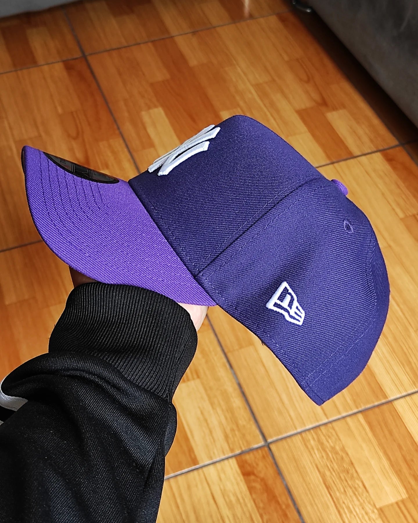 New Era New York Yankees world series 1999 Morado 2 tonos  9FORTY A-FRAME