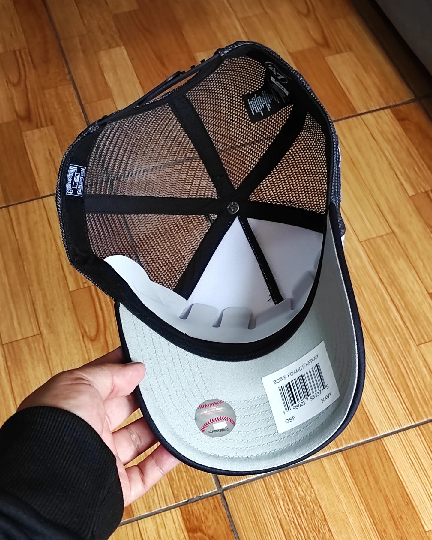 47Brand New York Yankees  world series Navy foam Trucker Snapback