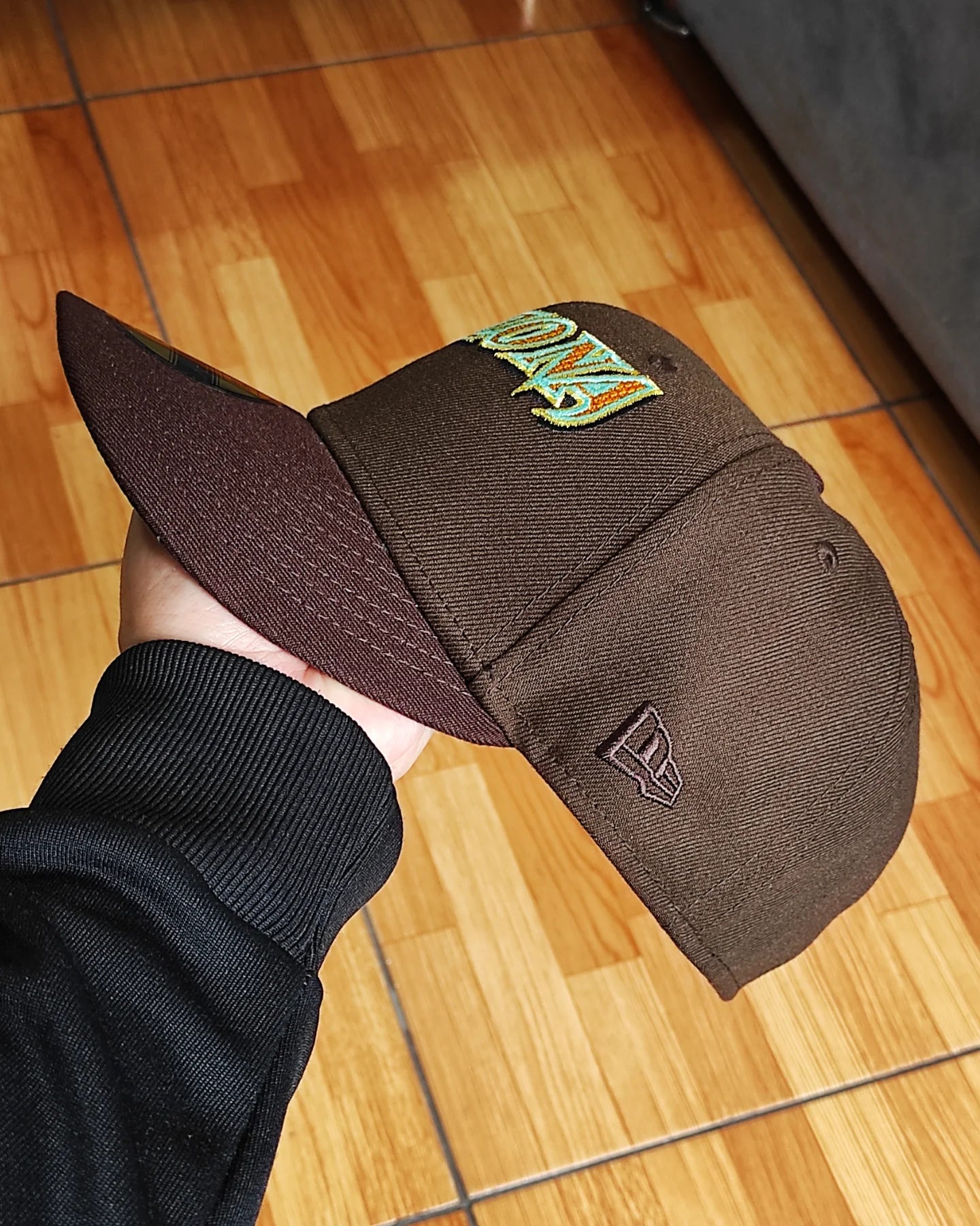 New Era 59 Fifty Arizona Diamondbacks Fields inaugural patch brown